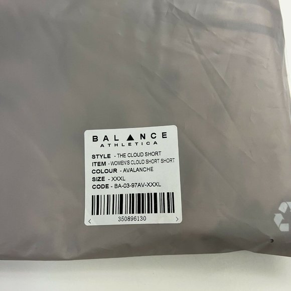 Balance Athletica Women’s The Cloud Short Logo Avalanche Tie Dye Size XXXL New - Picture 12 of 12